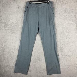 Lululemon Pants Mens Large Gray Straight Leg Relaxed Fit Lightweight Athletic